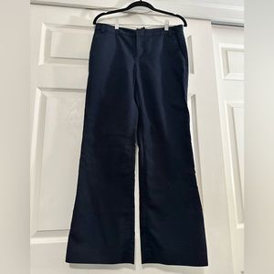 Banana Republic navy, wide leg pants, 8s